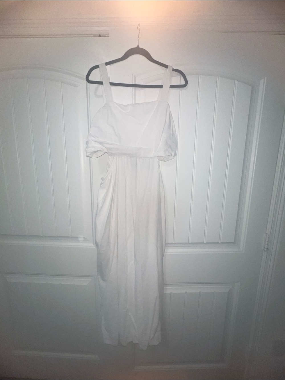White Sleeveless Maxi Dress - Classic Summer Style